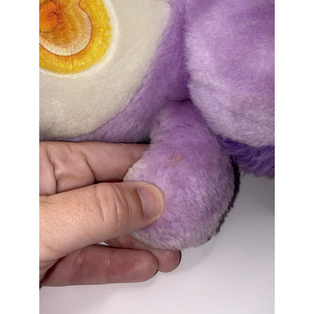 Vintage 1984 Kenner Care Bear Cousins Bright Heart Raccoon 13" Plush - Picture 8 of 16